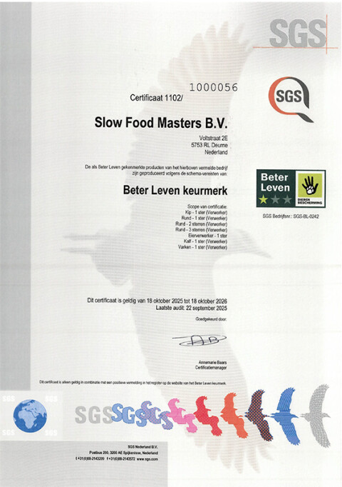 Certificaat Beterleven